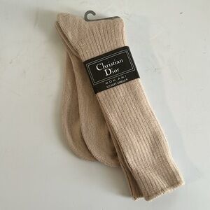 New Christian Dior Mon Ami So Soft Orelle Vintage Socks